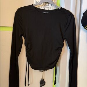 Black Long Sleeve Top